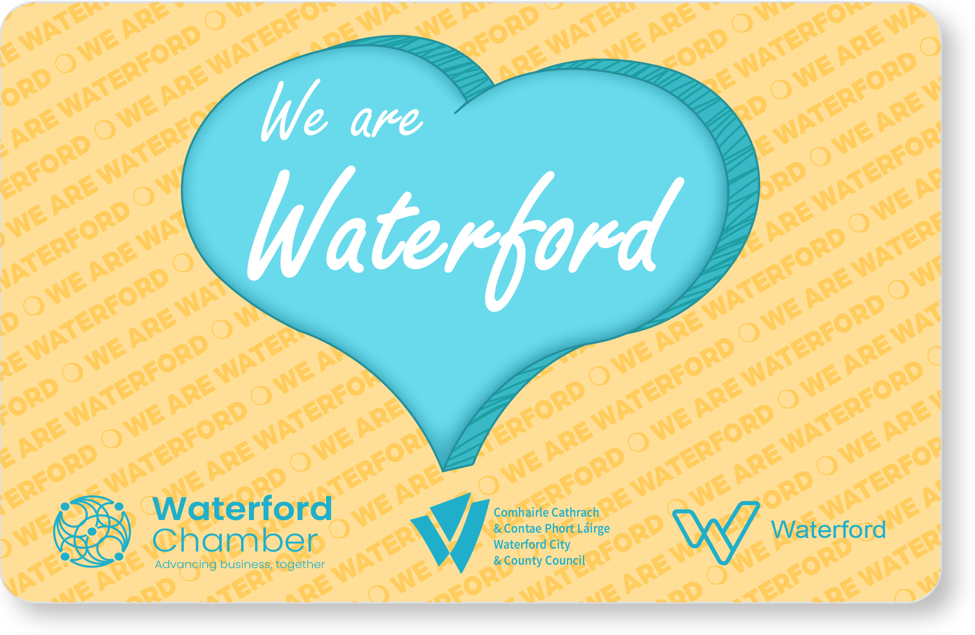 Image of the We are Waterford Card, version 3